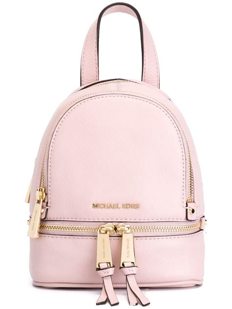 light pink michael kors backpack|michael kors outlet pink purses.